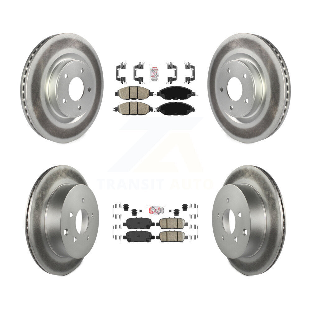 Disc Rotors and Ceramic Brake Pads Kit-KGA-101146 - Kit.bestparts.ca