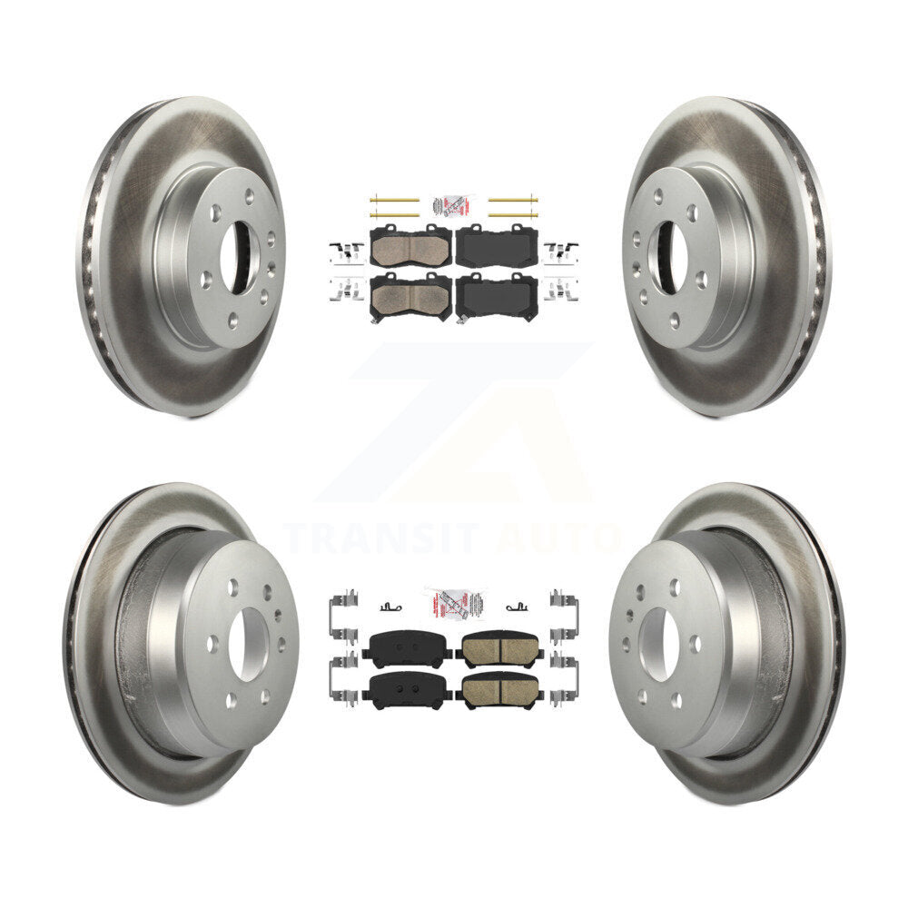 Disc Rotors and Ceramic Brake Pads Kit-KGA-101151 - Kit.bestparts.ca Kit.bestparts.ca