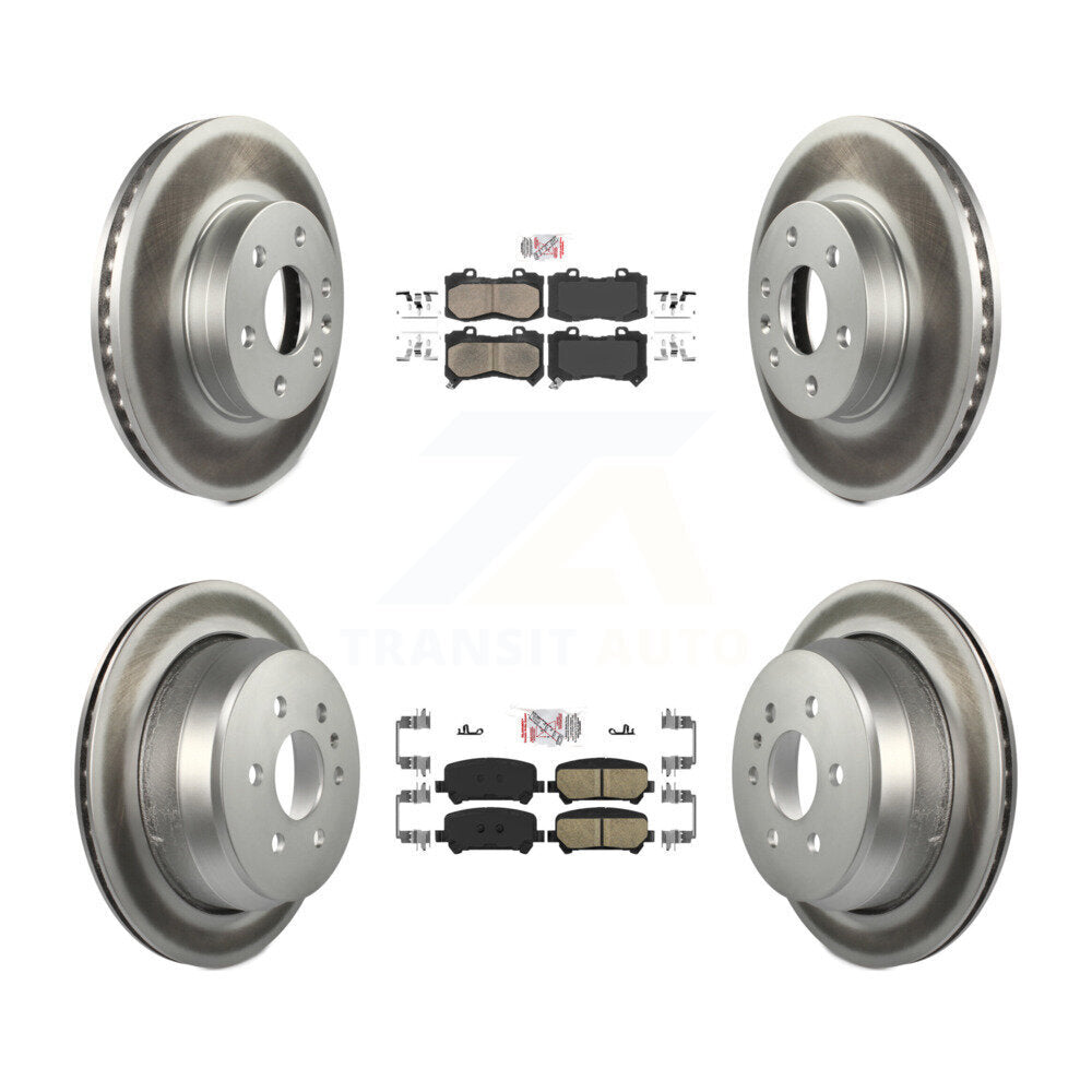 Disc Rotors and Ceramic Brake Pads Kit-KGA-101152 - Kit.bestparts.ca