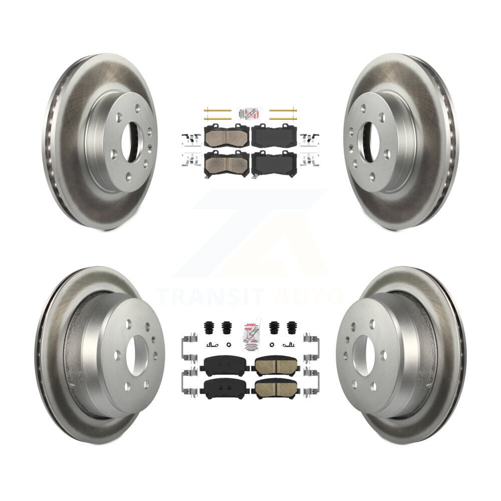 Disc Rotors and Ceramic Brake Pads Kit-KGA-101153 - Kit.bestparts.ca