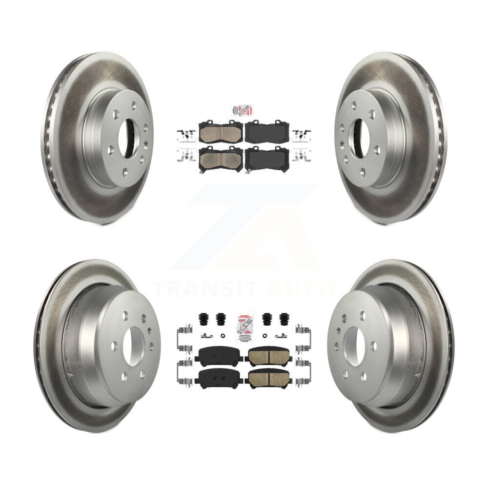 Disc Rotors and Ceramic Brake Pads Kit-KGA-101154 - Kit.bestparts.ca