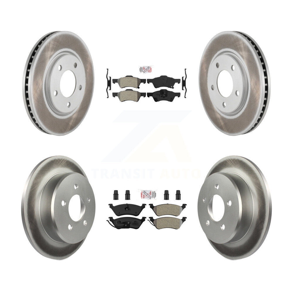 Disc Rotors and Semi-Metallic Brake Pads Kit-KGA-101155 - Kit.bestparts.ca Kit.bestparts.ca