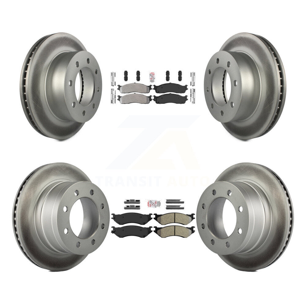 Disc Rotors and Semi-Metallic Brake Pads Kit-KGA-101163 - Kit.bestparts.ca