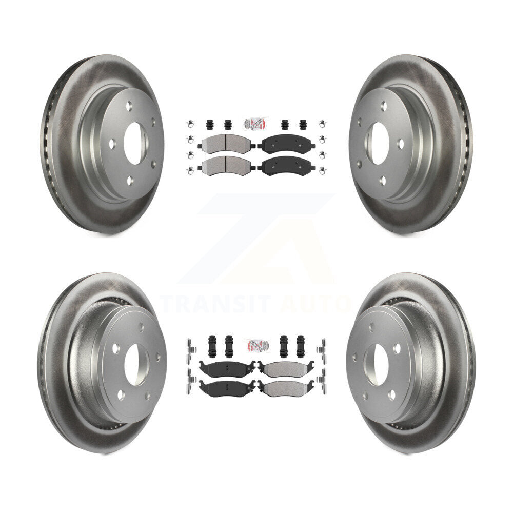 Disc Rotors and Semi-Metallic Brake Pads Kit-KGA-101172 - Kit.bestparts.ca Kit.bestparts.ca