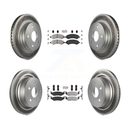 Disc Rotors and Semi-Metallic Brake Pads Kit-KGA-101172 - Kit.bestparts.ca