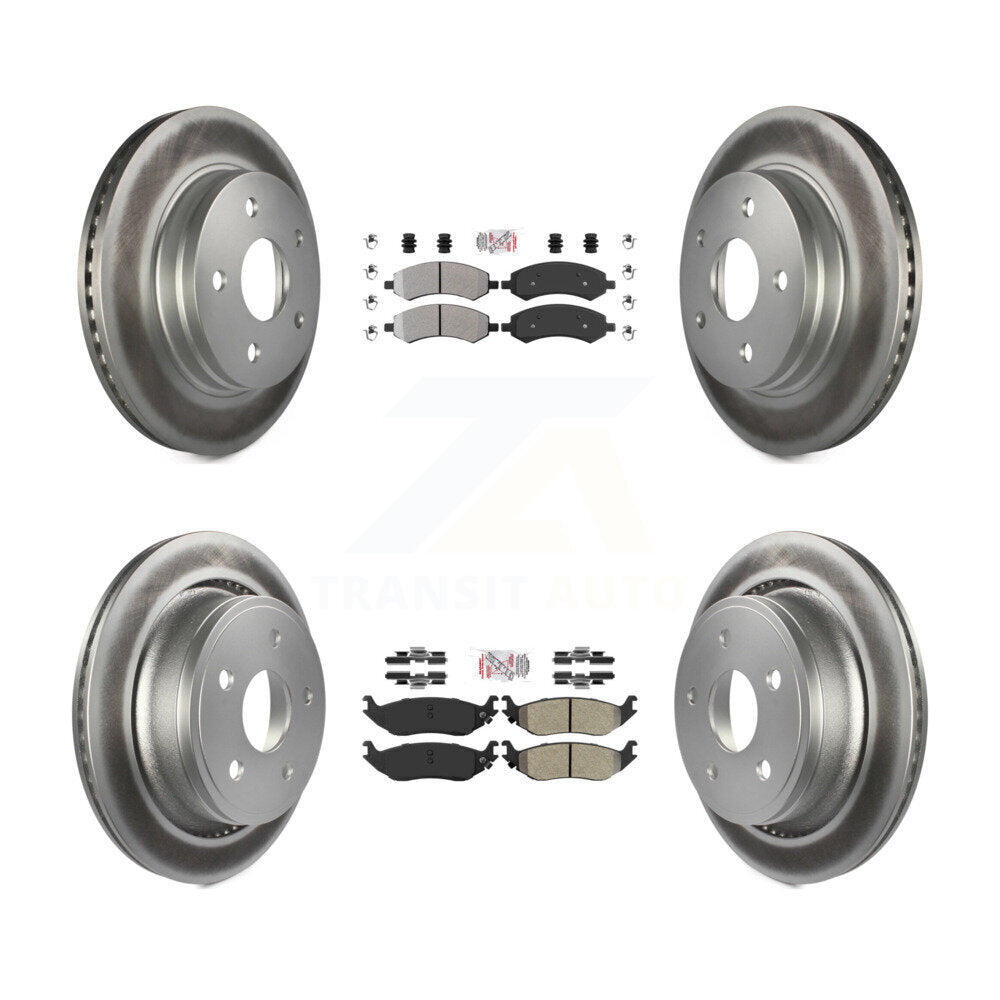 Disc Rotors and Semi-Metallic Brake Pads Kit-KGA-101176 - Kit.bestparts.ca Kit.bestparts.ca
