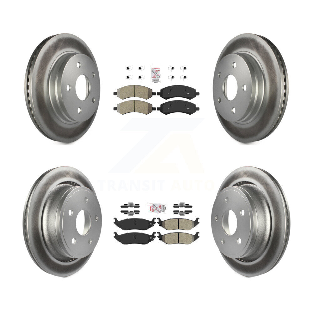 Disc Rotors and Semi-Metallic Brake Pads Kit-KGA-101177 - Kit.bestparts.ca