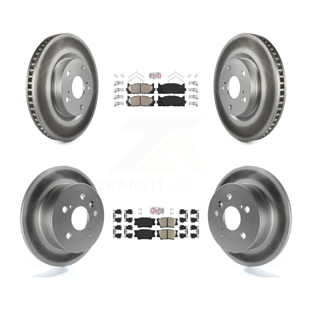 Disc Rotors and Ceramic Brake Pads Kit-KGA-101178 - Kit.bestparts.ca