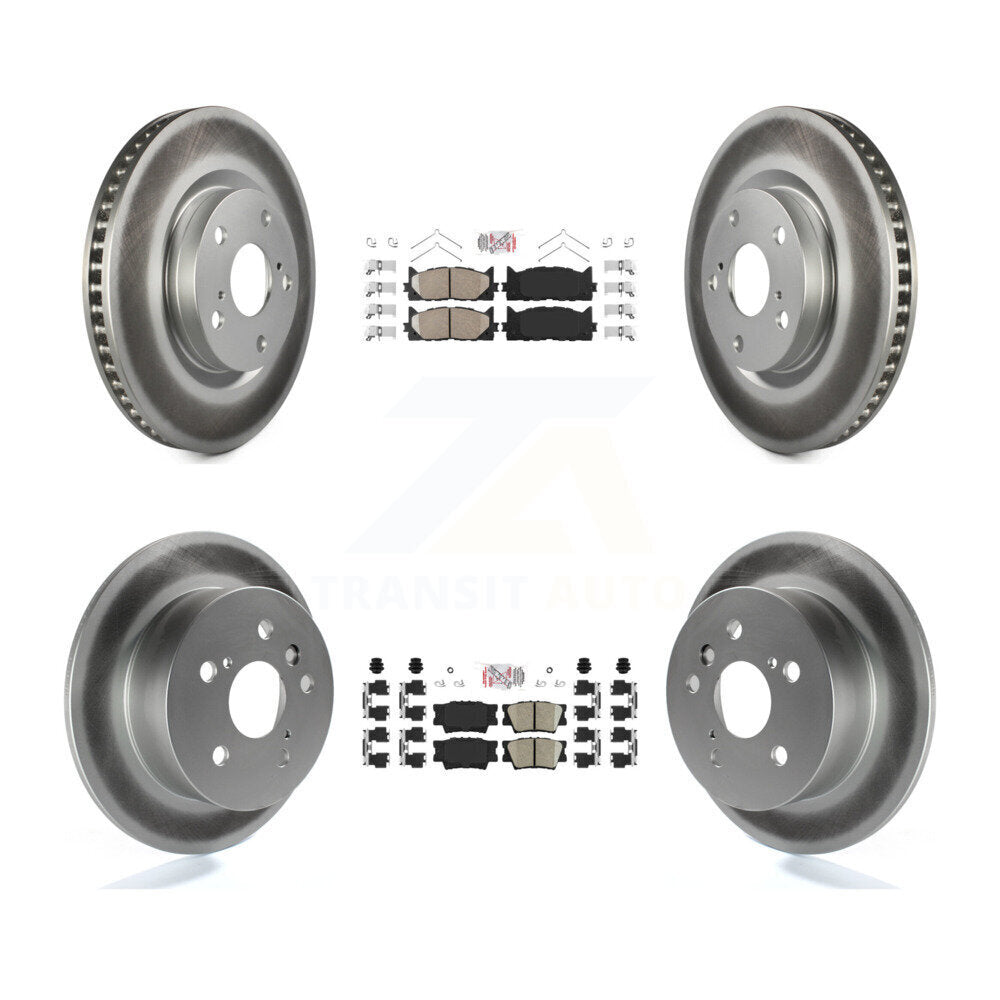 Disc Rotors and Ceramic Brake Pads Kit-KGA-101180 - Kit.bestparts.ca