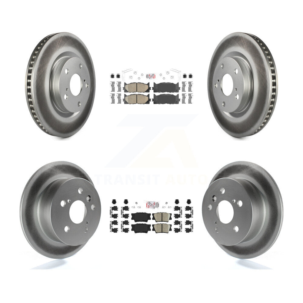 Disc Rotors and Ceramic Brake Pads Kit-KGA-101181 - Kit.bestparts.ca