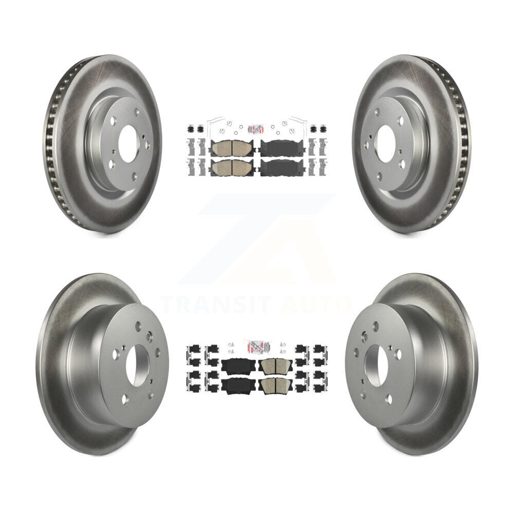 Disc Rotors and Ceramic Brake Pads Kit-KGA-101183 - Kit.bestparts.ca