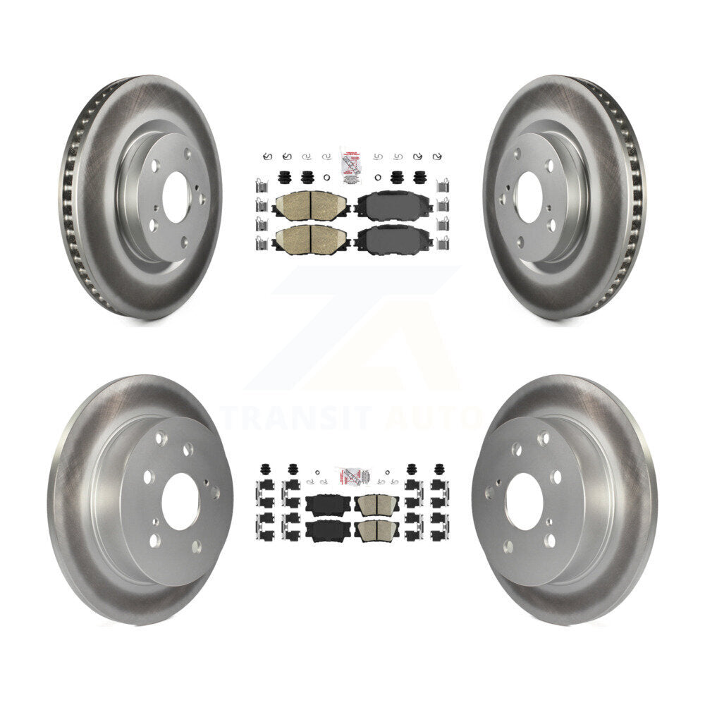 Disc Rotors and Ceramic Brake Pads Kit-KGA-101190 - Kit.bestparts.ca