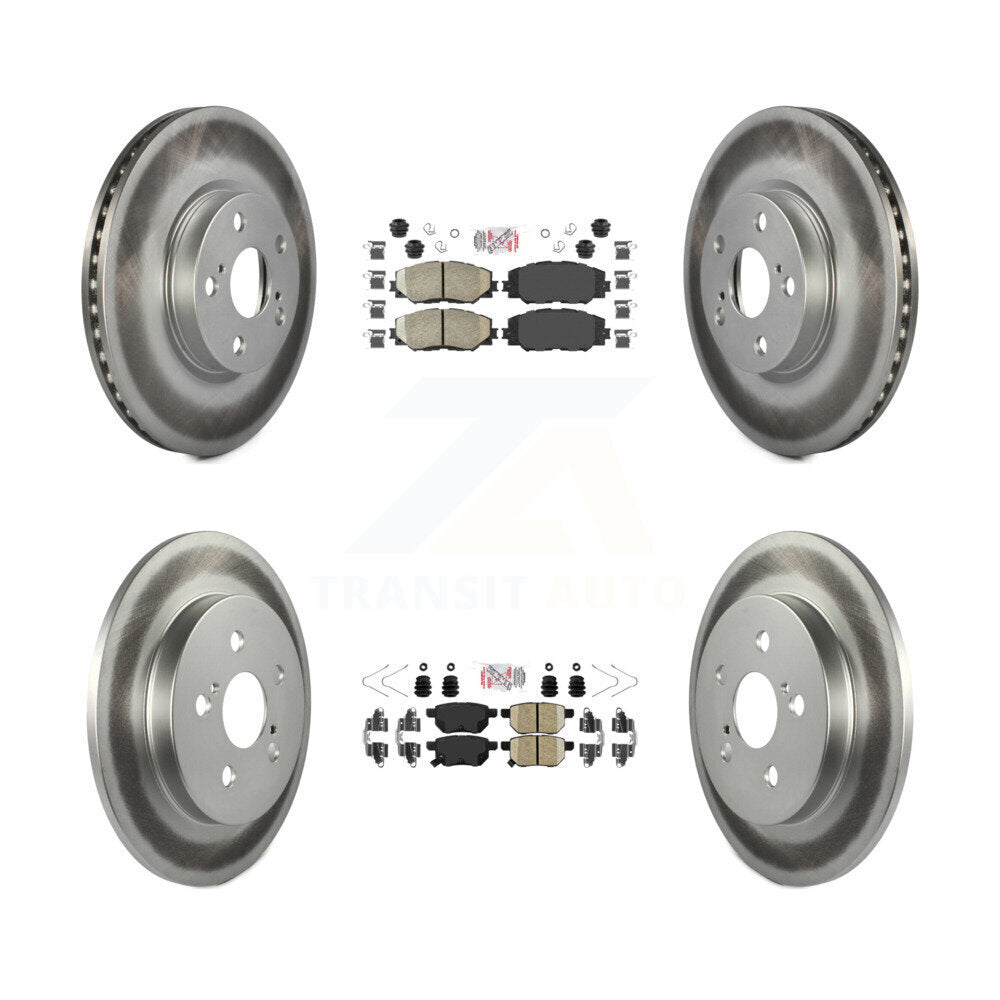 Disc Rotors and Ceramic Brake Pads Kit-KGA-101196 - Kit.bestparts.ca