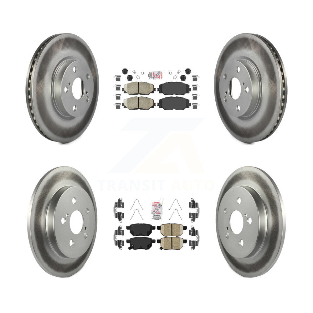 Disc Rotors and Ceramic Brake Pads Kit-KGA-101200 - Kit.bestparts.ca