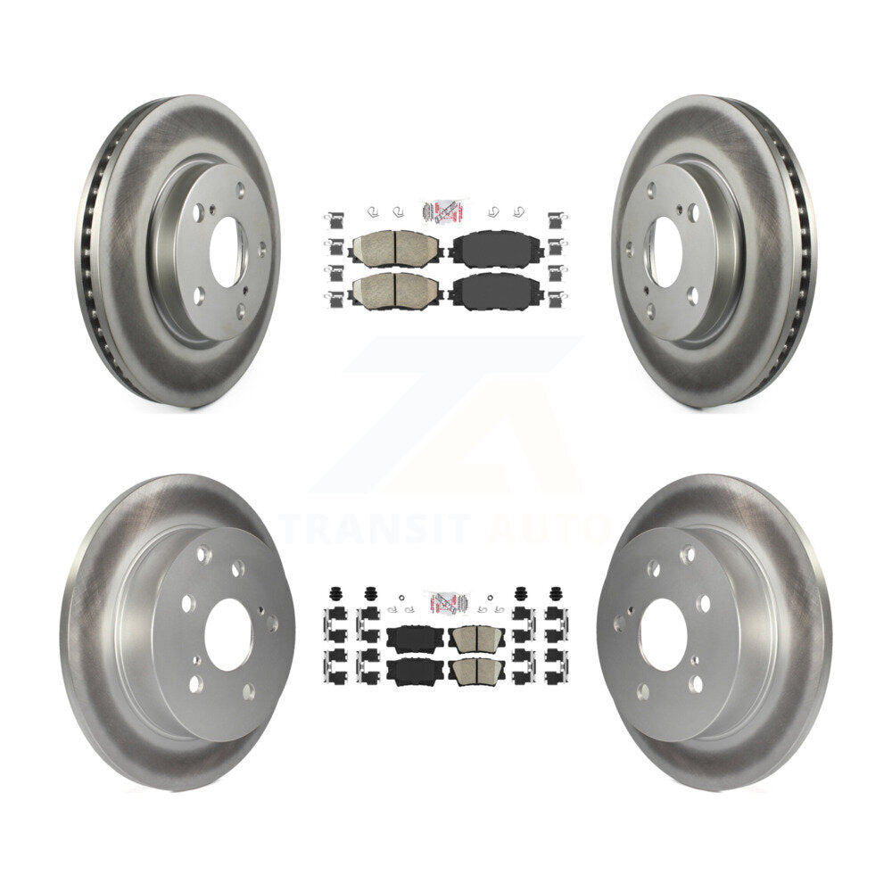 Disc Rotors and Ceramic Brake Pads Kit-KGA-101204 - Kit.bestparts.ca