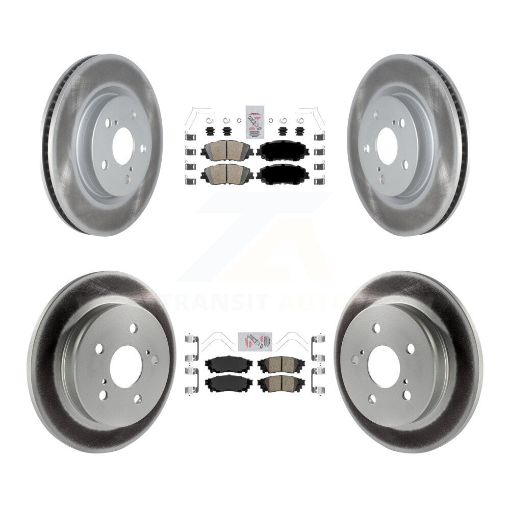 Disc Rotors and Ceramic Brake Pads Kit-KGA-101212 - Kit.bestparts.ca