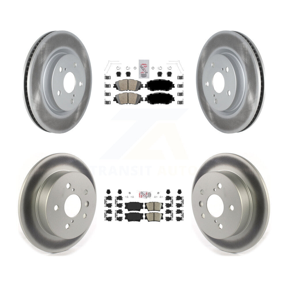 Disc Rotors and Ceramic Brake Pads Kit-KGA-101214 - Kit.bestparts.ca Kit.bestparts.ca