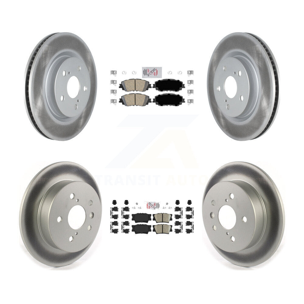 Disc Rotors and Ceramic Brake Pads Kit-KGA-101215 - Kit.bestparts.ca Kit.bestparts.ca
