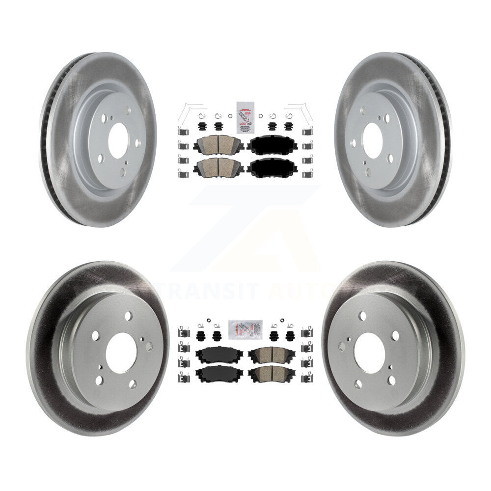 Disc Rotors and Ceramic Brake Pads Kit-KGA-101220 - Kit.bestparts.ca