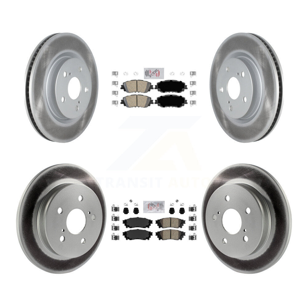 Disc Rotors and Ceramic Brake Pads Kit-KGA-101221 - Kit.bestparts.ca