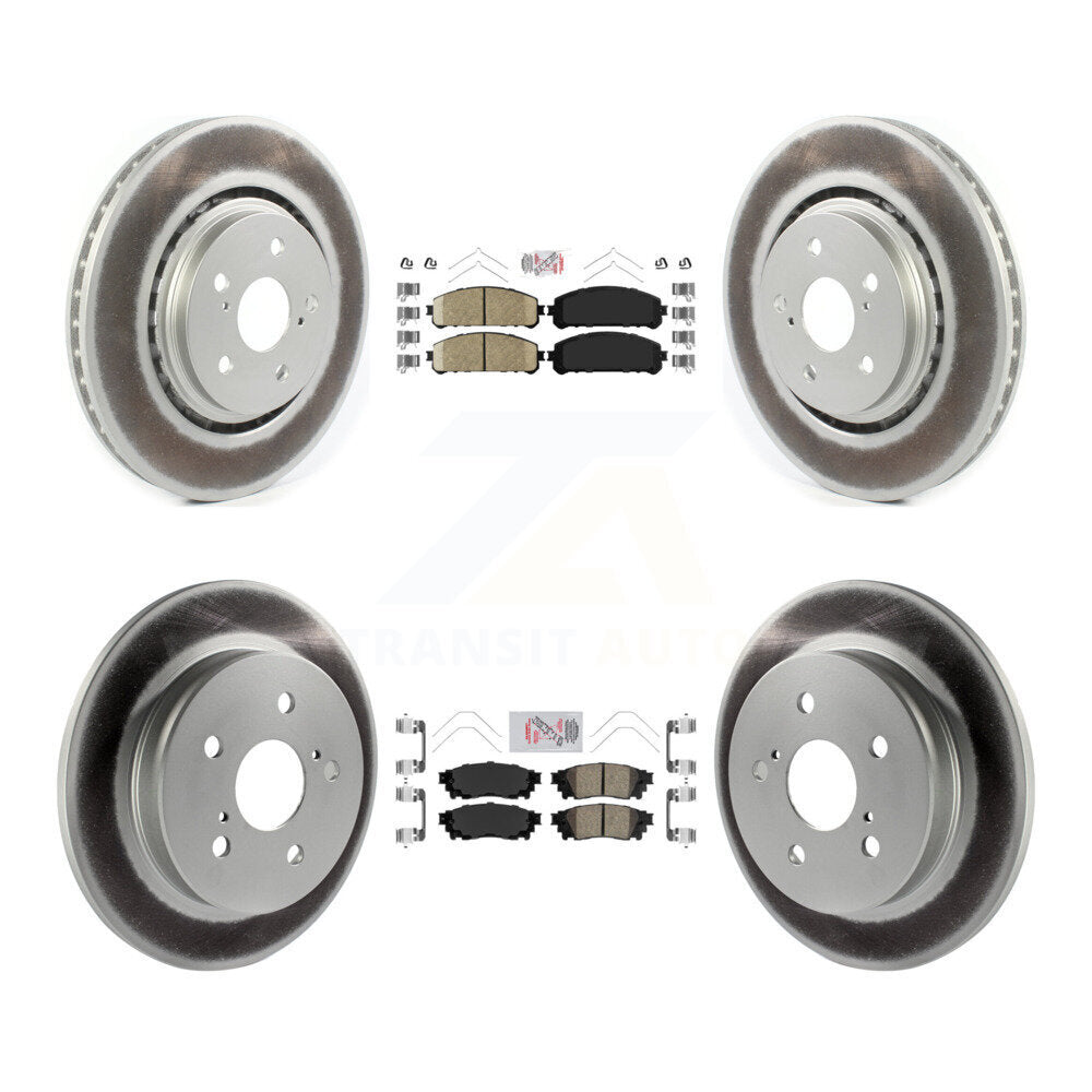 Disc Rotors and Ceramic Brake Pads Kit-KGA-101227 - Kit.bestparts.ca