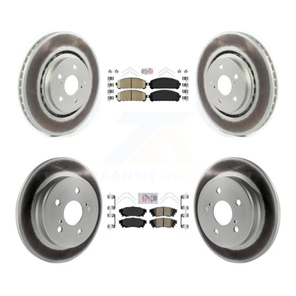 Disc Rotors and Ceramic Brake Pads Kit-KGA-101227 - Kit.bestparts.ca