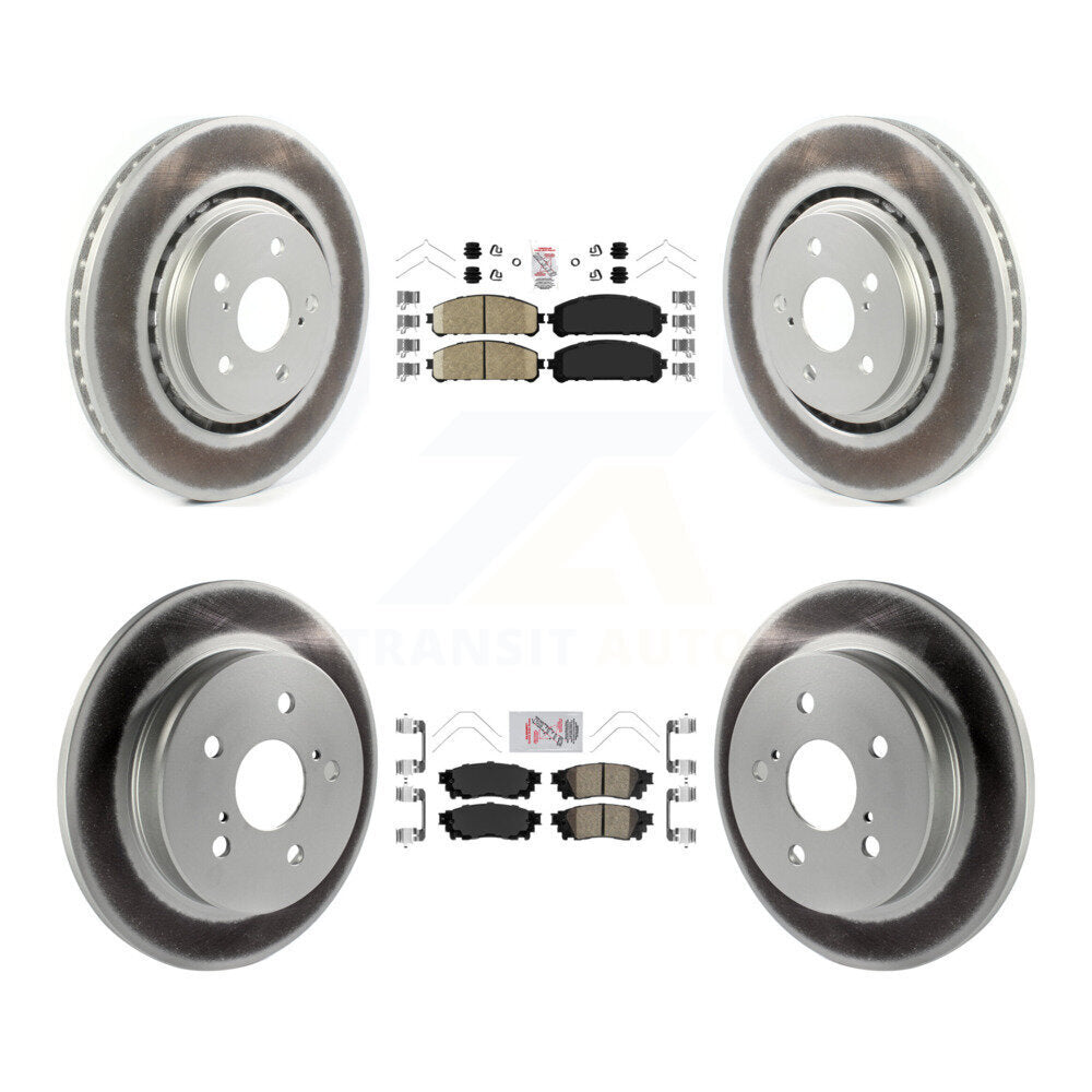 Disc Rotors and Ceramic Brake Pads Kit-KGA-101229 - Kit.bestparts.ca