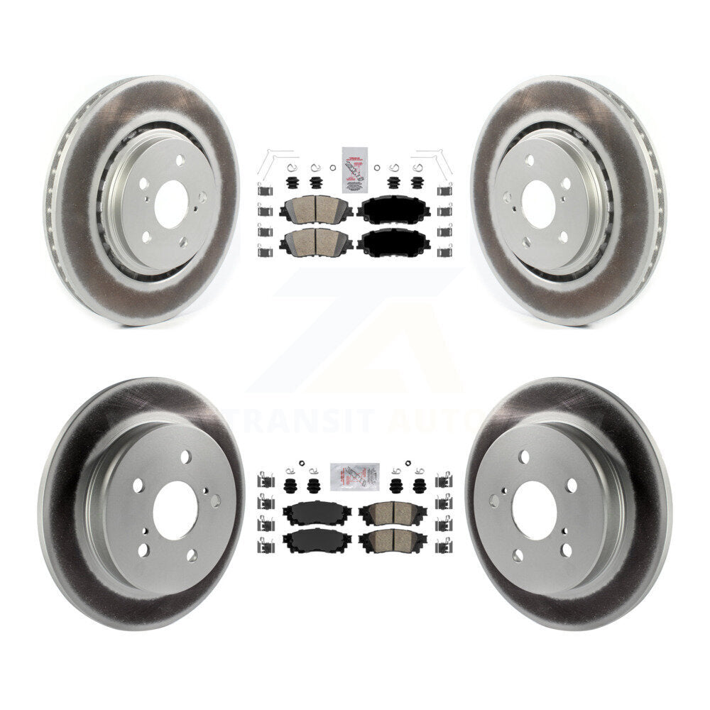Disc Rotors and Ceramic Brake Pads Kit-KGA-101234 - Kit.bestparts.ca Kit.bestparts.ca