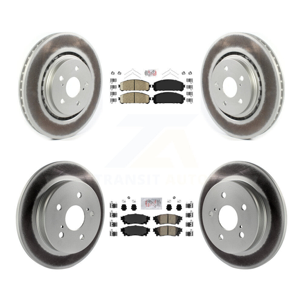 Disc Rotors and Ceramic Brake Pads Kit-KGA-101235 - Kit.bestparts.ca