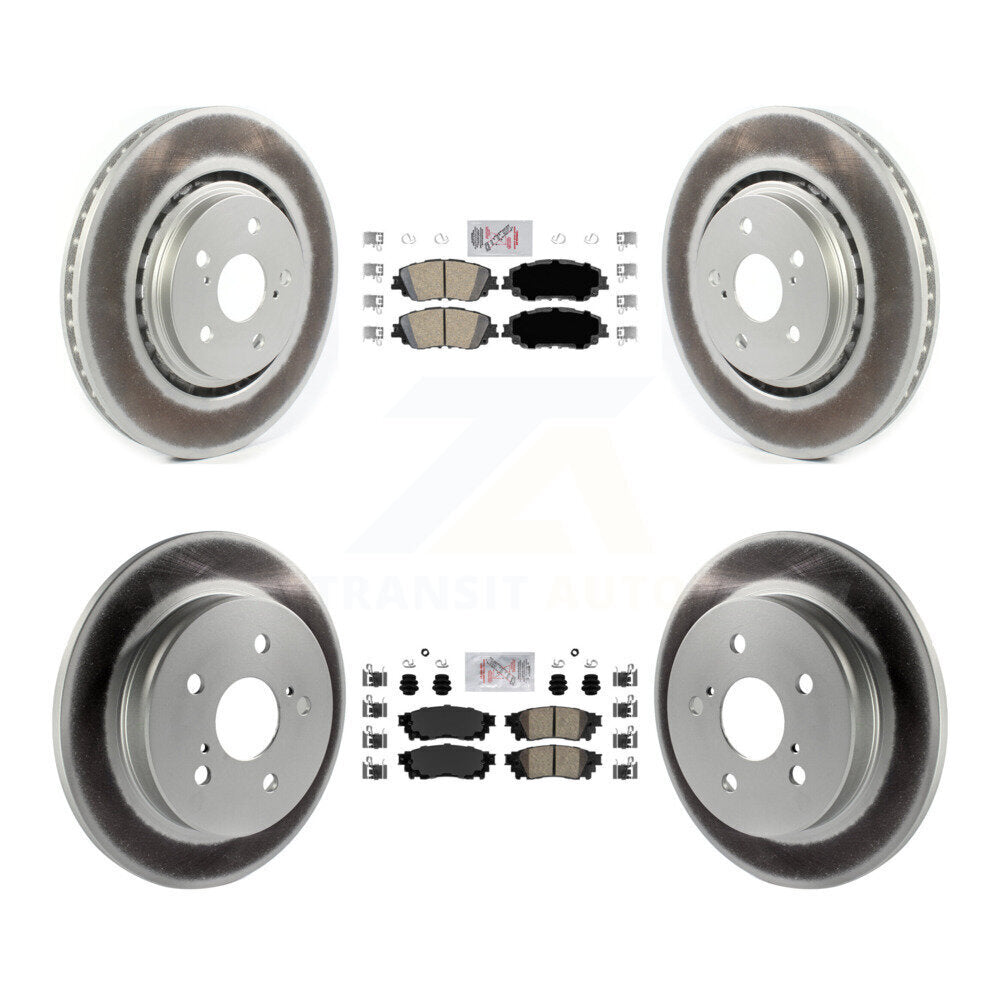 Disc Rotors and Ceramic Brake Pads Kit-KGA-101236 - Kit.bestparts.ca Kit.bestparts.ca