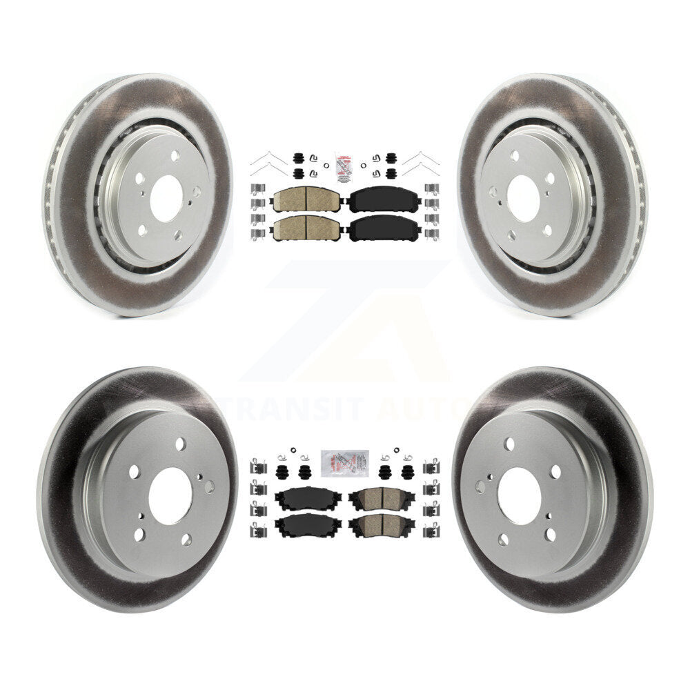 Disc Rotors and Ceramic Brake Pads Kit-KGA-101237 - Kit.bestparts.ca Kit.bestparts.ca
