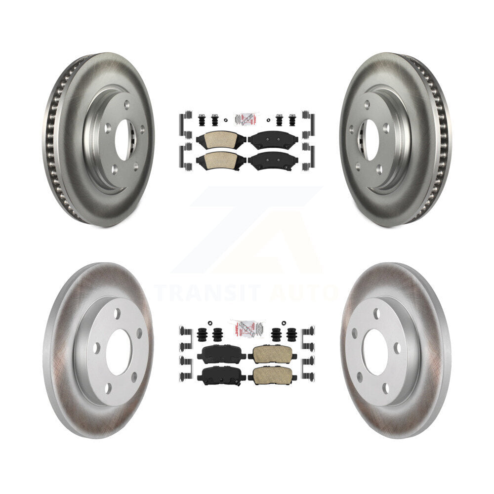 Disc Rotors and Ceramic Brake Pads Kit-KGA-101244 - Kit.bestparts.ca