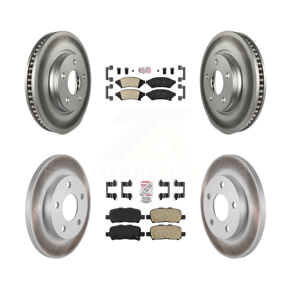 Disc Rotors and Ceramic Brake Pads Kit-KGA-101246 - Kit.bestparts.ca