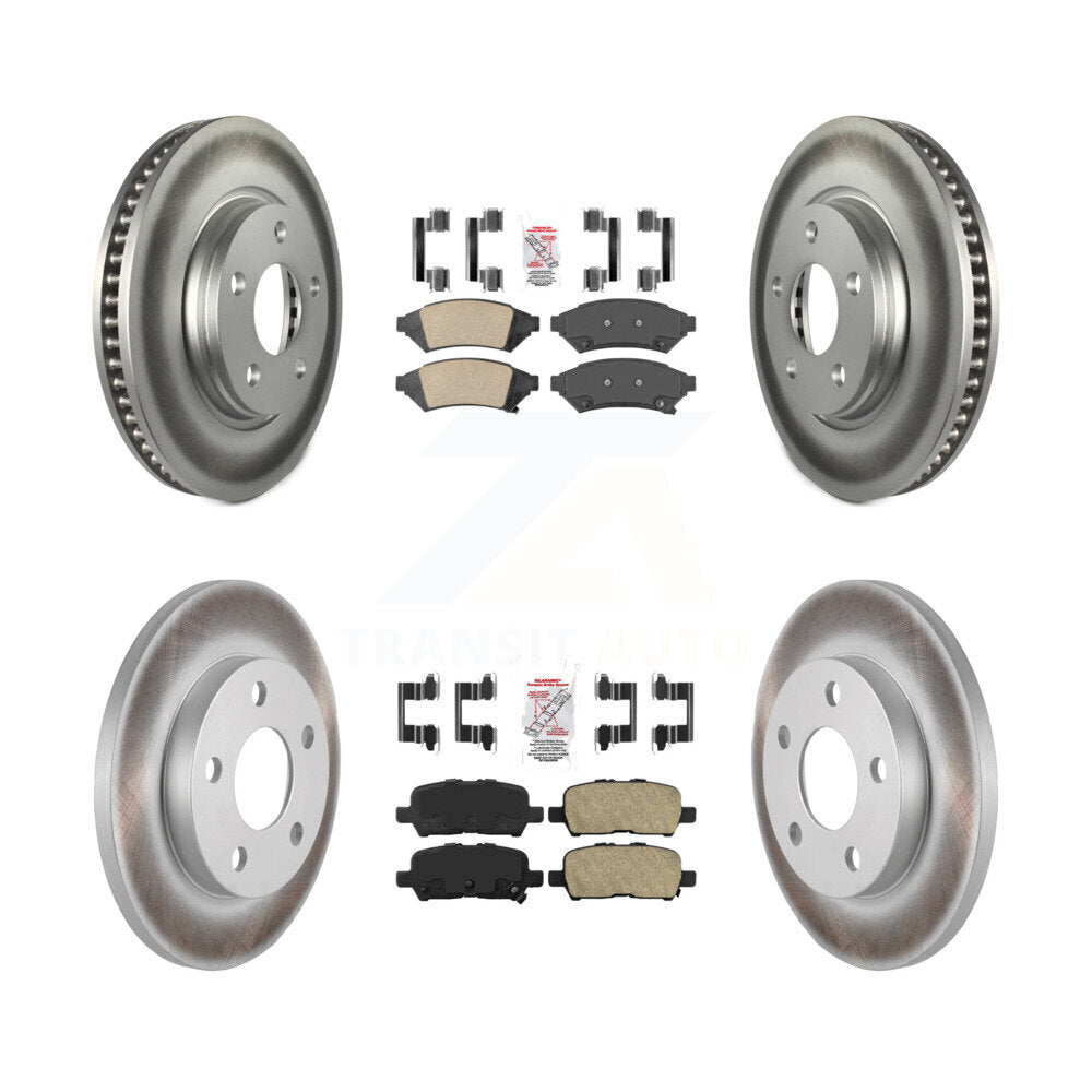 Disc Rotors and Ceramic Brake Pads Kit-KGA-101247 - Kit.bestparts.ca Kit.bestparts.ca