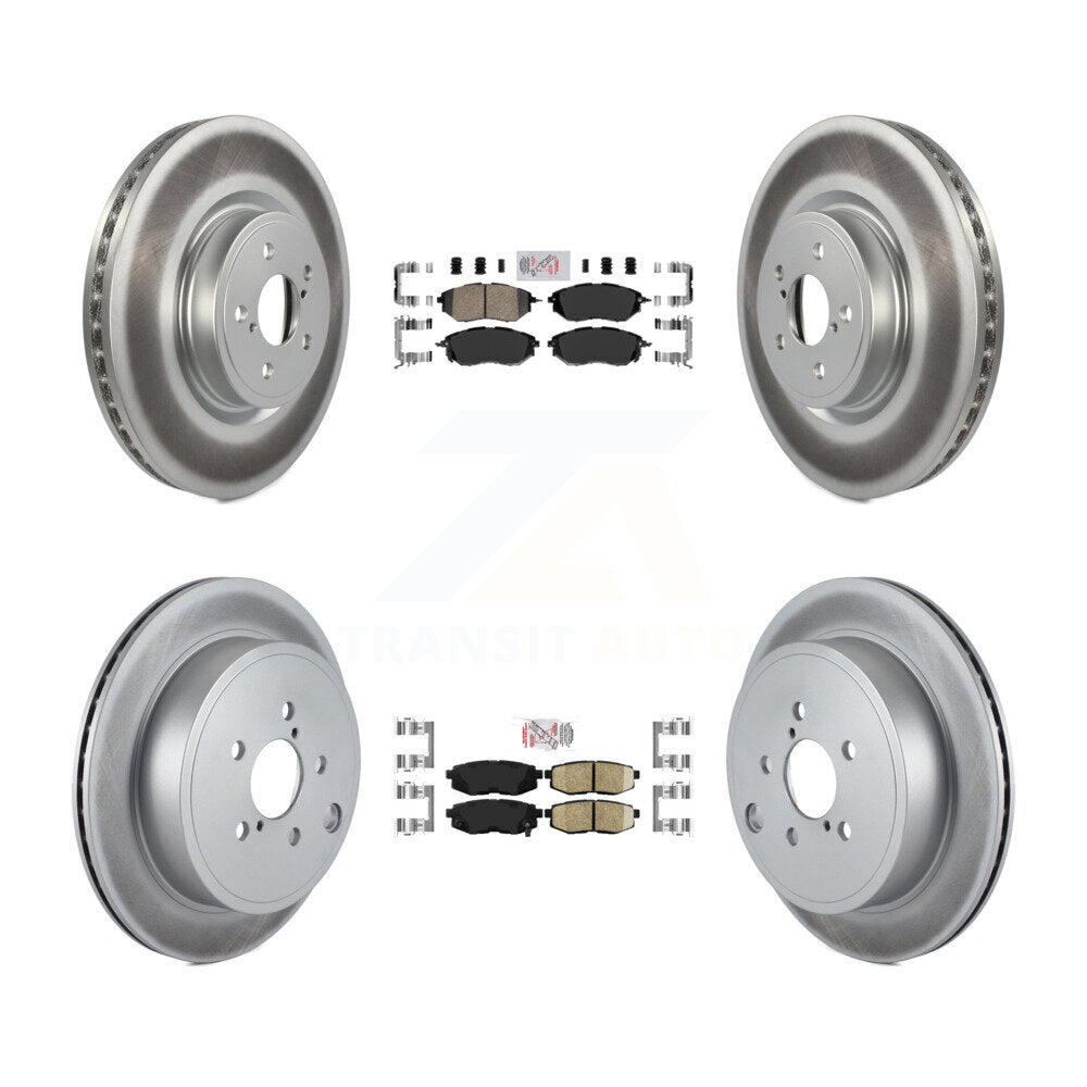 Disc Rotors and Ceramic Brake Pads Kit-KGA-101256 - Kit.bestparts.ca Kit.bestparts.ca