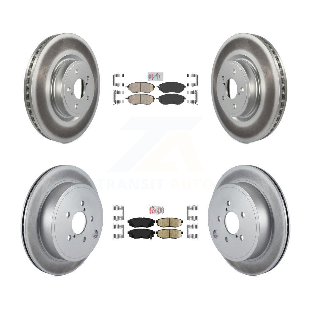 Disc Rotors and Ceramic Brake Pads Kit-KGA-101257 - Kit.bestparts.ca