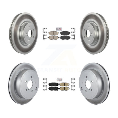 Disc Rotors and Ceramic Brake Pads Kit-KGA-101257 - Kit.bestparts.ca