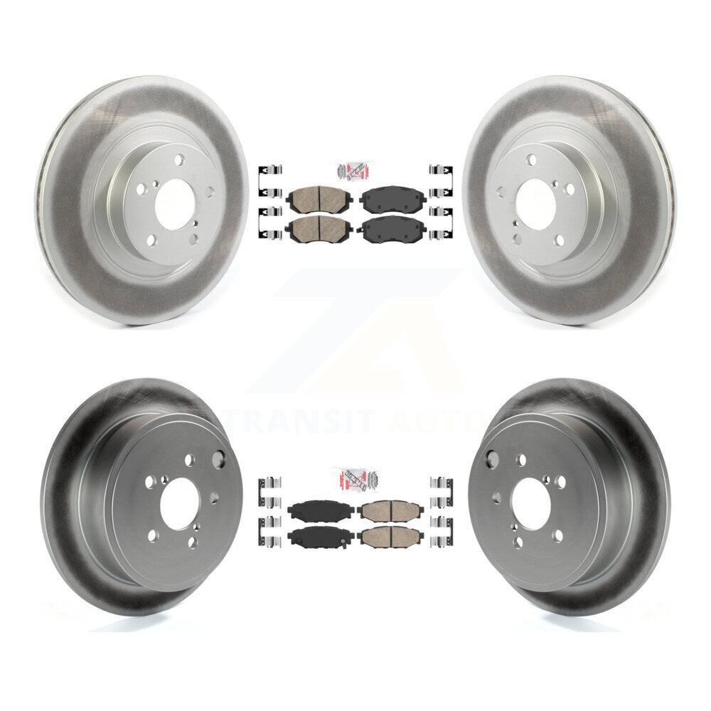 Disc Rotors and Ceramic Brake Pads Kit-KGA-101260 - Kit.bestparts.ca Kit.bestparts.ca