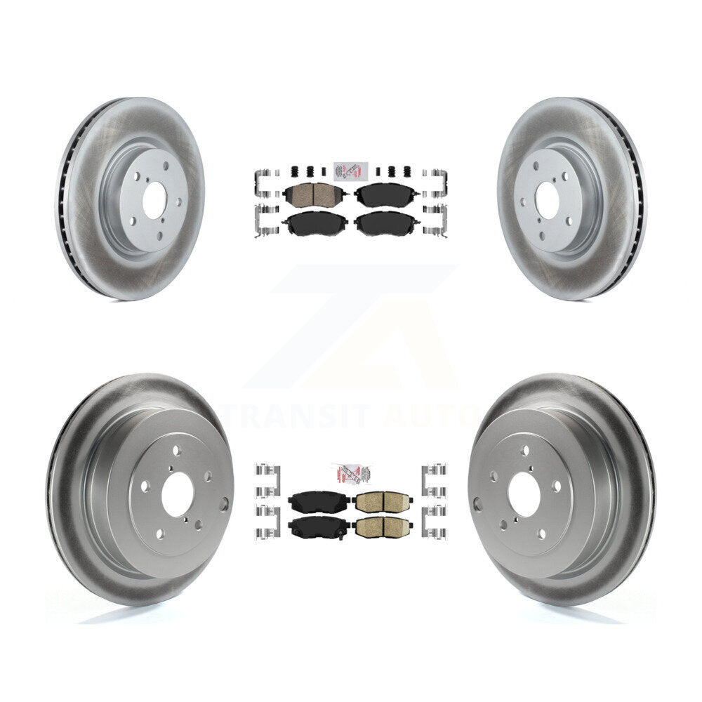 Disc Rotors and Ceramic Brake Pads Kit-KGA-101262 - Kit.bestparts.ca