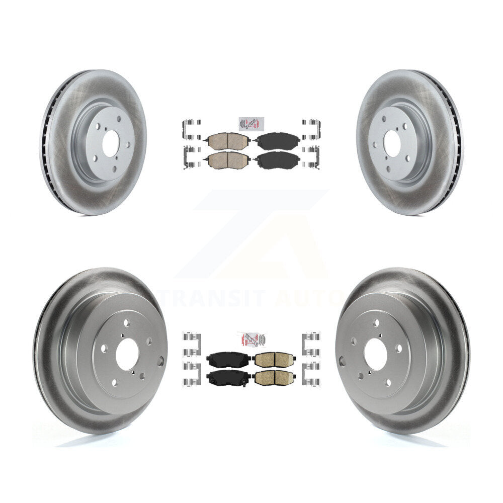 Disc Rotors and Ceramic Brake Pads Kit-KGA-101263 - Kit.bestparts.ca