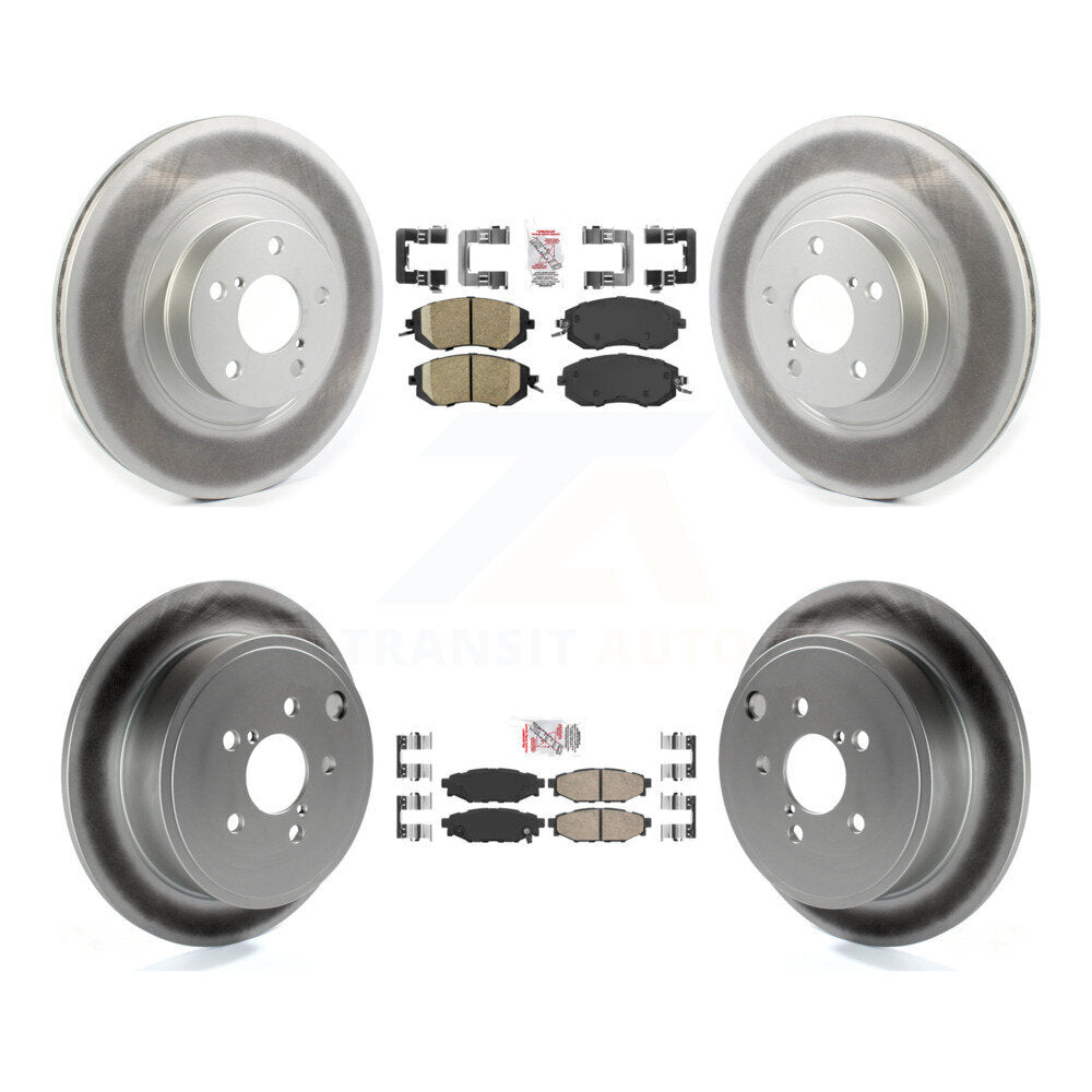 Disc Rotors and Ceramic Brake Pads Kit-KGA-101267 - Kit.bestparts.ca