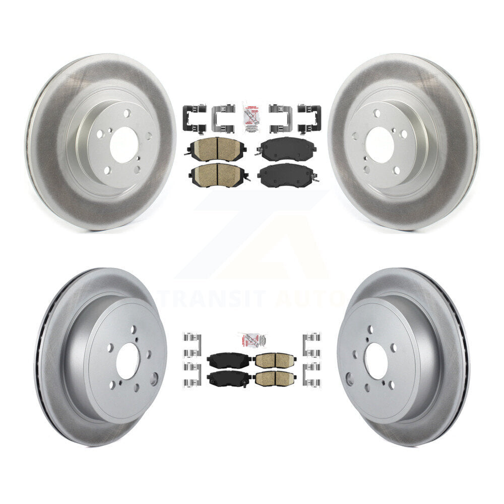 Disc Rotors and Ceramic Brake Pads Kit-KGA-101272 - Kit.bestparts.ca