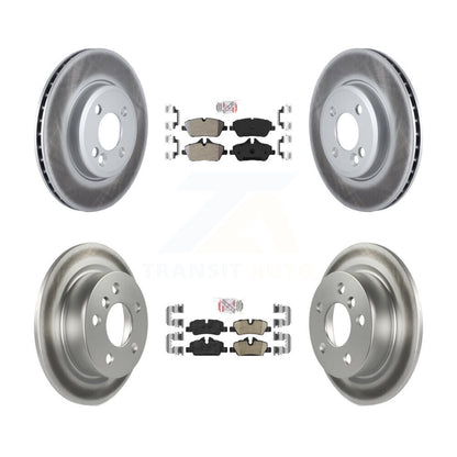 Disc Rotors and Semi-Metallic (Front) & Ceramic (Rear) Brake Pads Kit-KGA-101295 - Kit.bestparts.ca