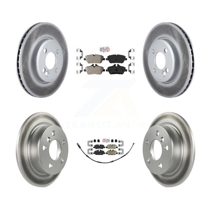 Disc Rotors and Semi-Metallic (Front) & Ceramic (Rear) Brake Pads Kit-KGA-101299 - Kit.bestparts.ca