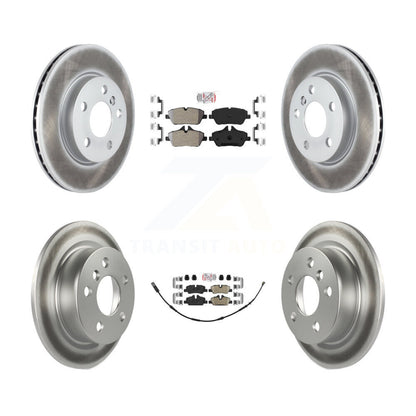 Disc Rotors and Semi-Metallic (Front) & Ceramic (Rear) Brake Pads Kit-KGA-101300 - Kit.bestparts.ca