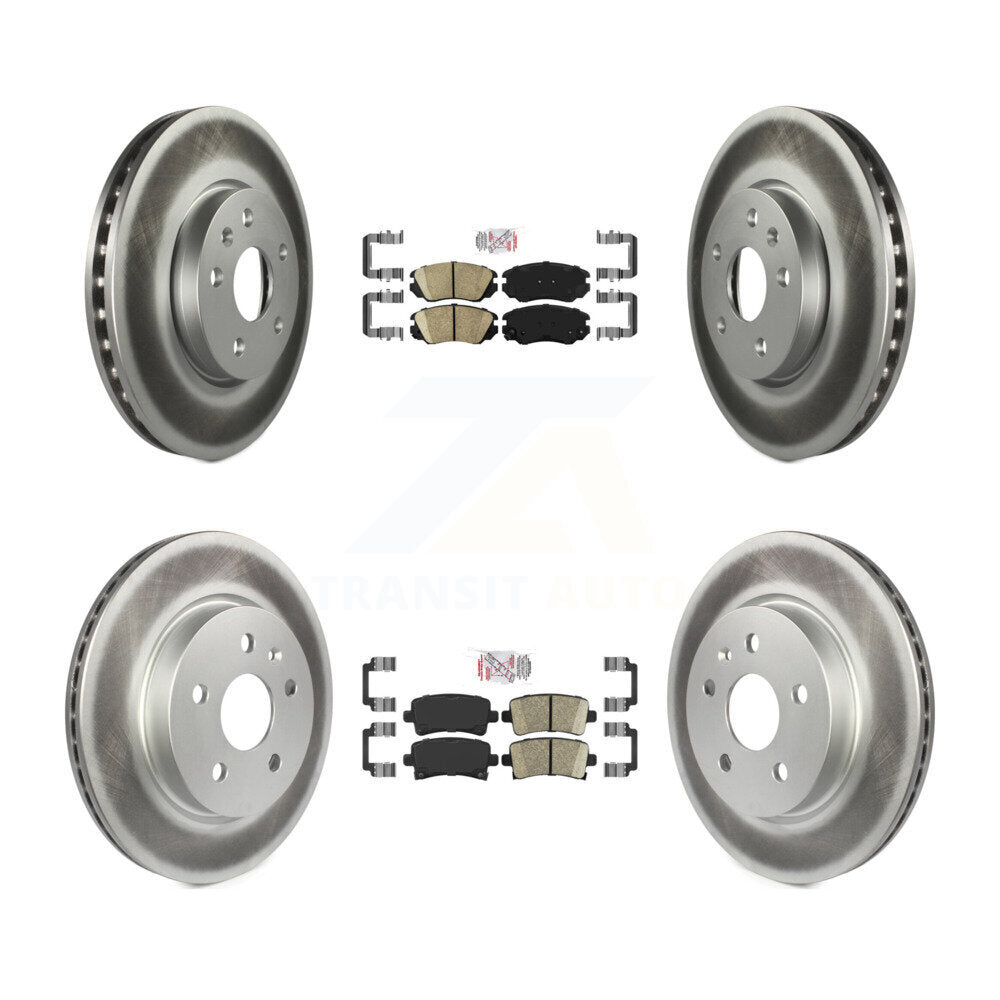 Disc Rotors and Ceramic Brake Pads Kit-KGA-101312 - Kit.bestparts.ca