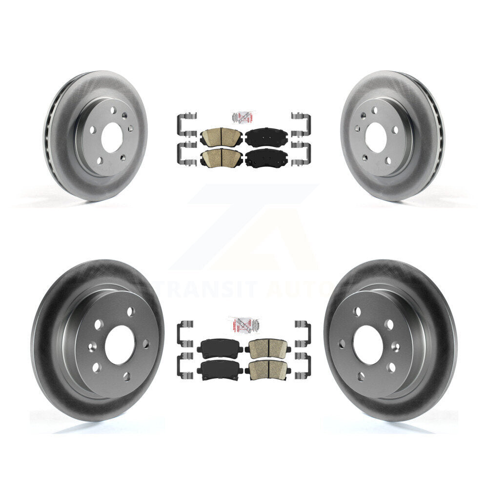 Disc Rotors and Ceramic Brake Pads Kit-KGA-101313 - Kit.bestparts.ca Kit.bestparts.ca