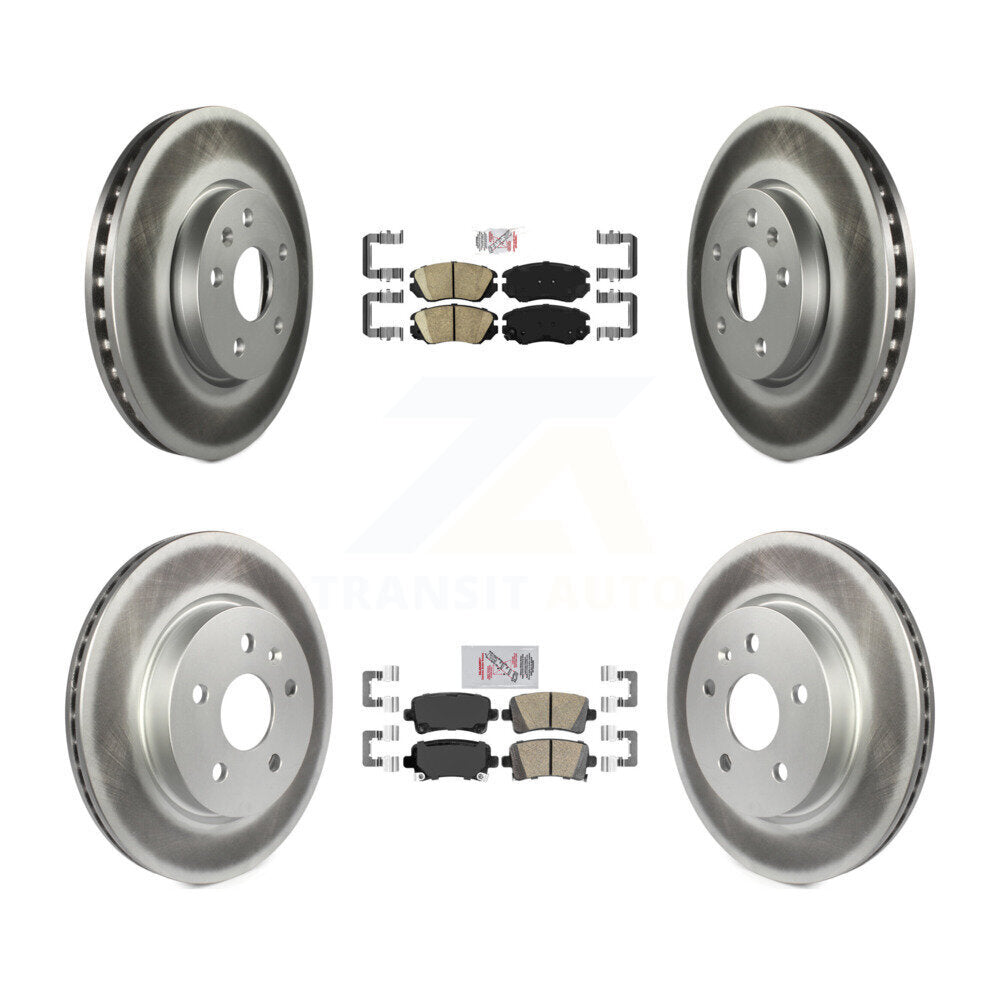 Disc Rotors and Ceramic Brake Pads Kit-KGA-101314 - Kit.bestparts.ca