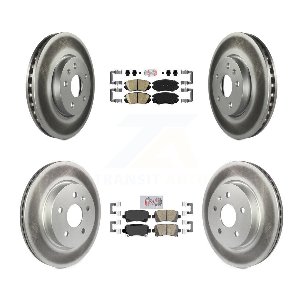 Disc Rotors and Ceramic Brake Pads Kit-KGA-101317 - Kit.bestparts.ca