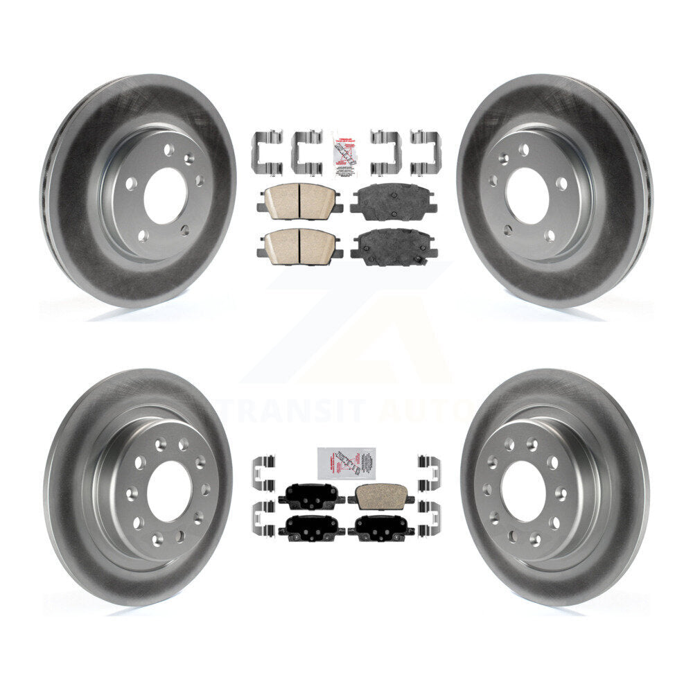 Disc Rotors and Ceramic Brake Pads Kit-KGA-101325 - Kit.bestparts.ca Kit.bestparts.ca